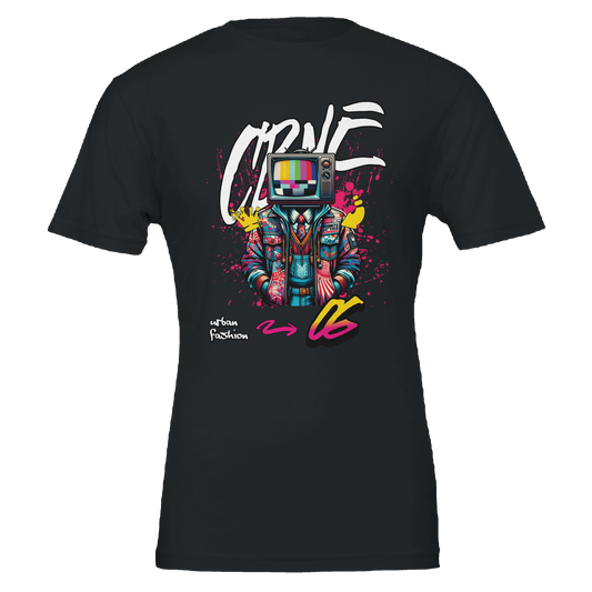 Cyber Glitch Premium Unisex T-Shirt