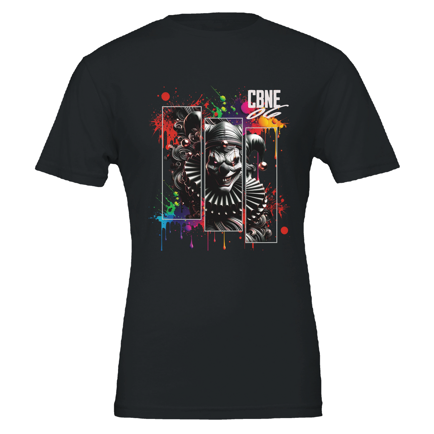 Psycho Jester Splash Premium Unisex T-Shirt