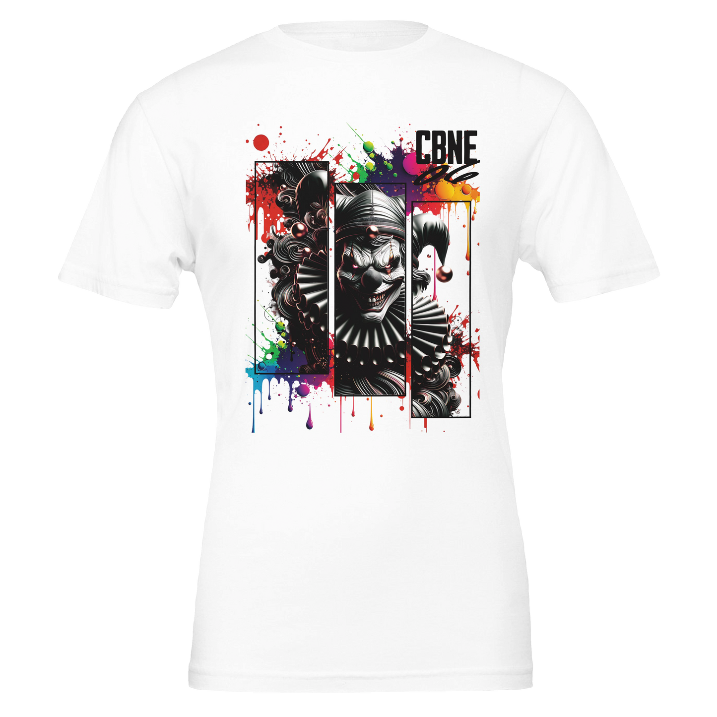 Psycho Jester Splash Premium Unisex T-Shirt