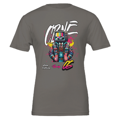 Cyber Glitch Premium Unisex T-Shirt
