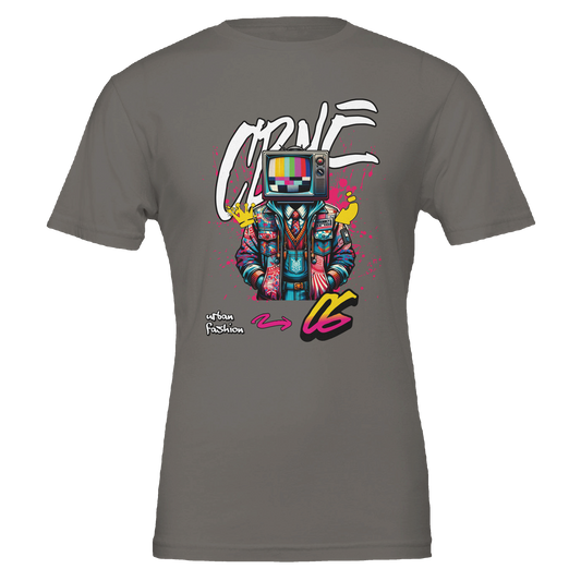 Cyber Glitch Premium Unisex T-Shirt