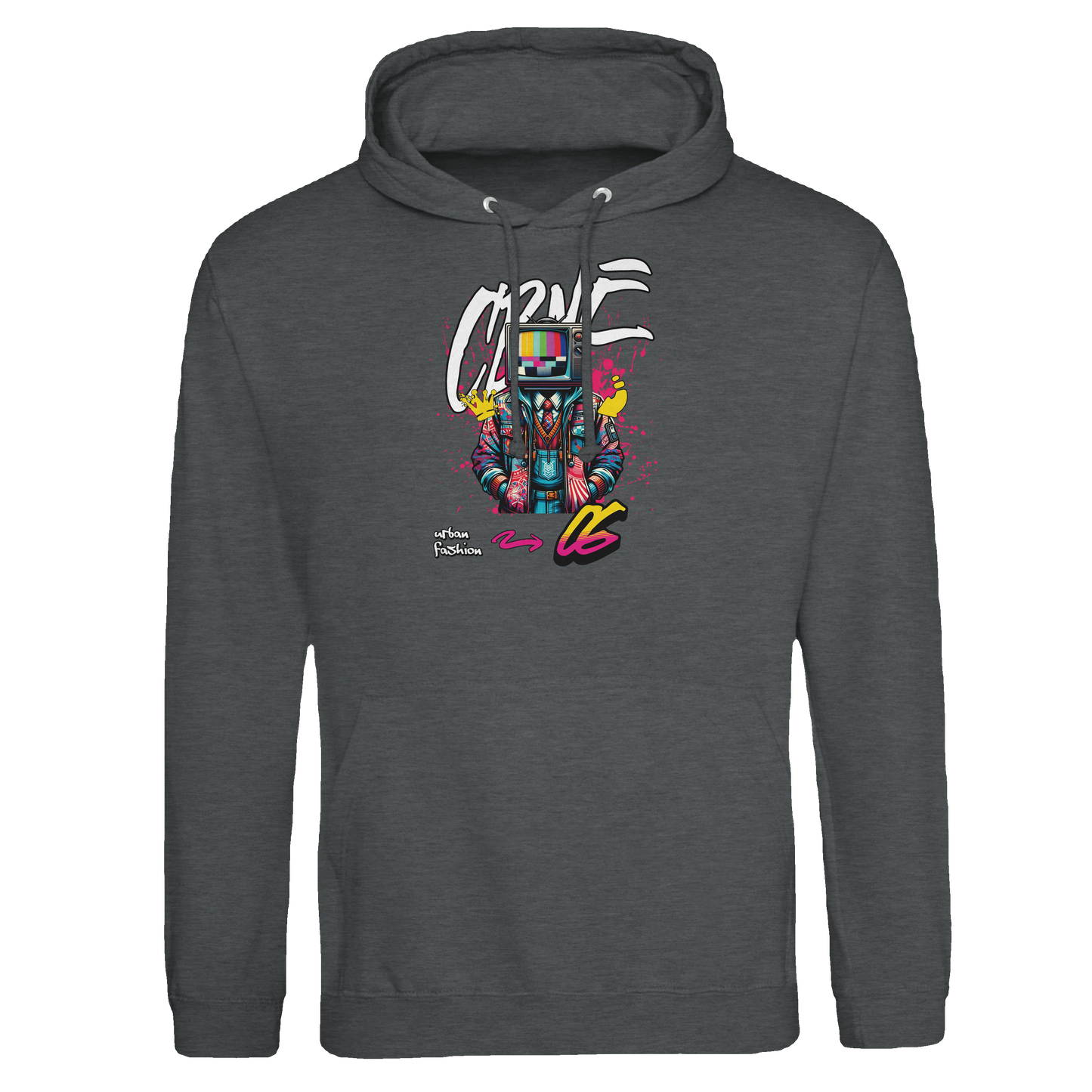 Cyber Glitch Premium Unisex Hoodie