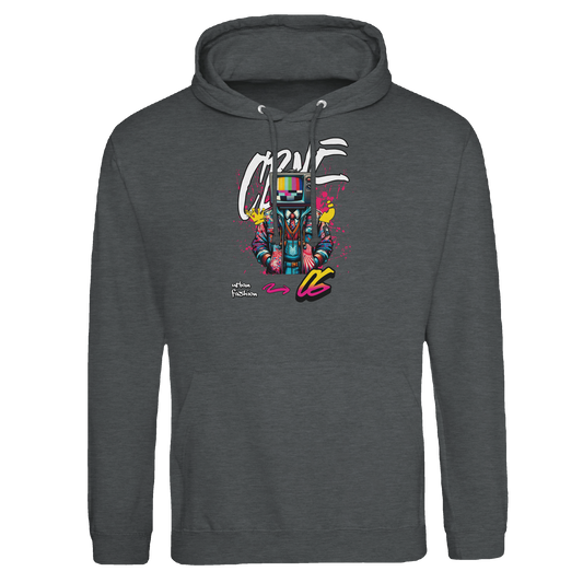 Cyber Glitch Premium Unisex Hoodie