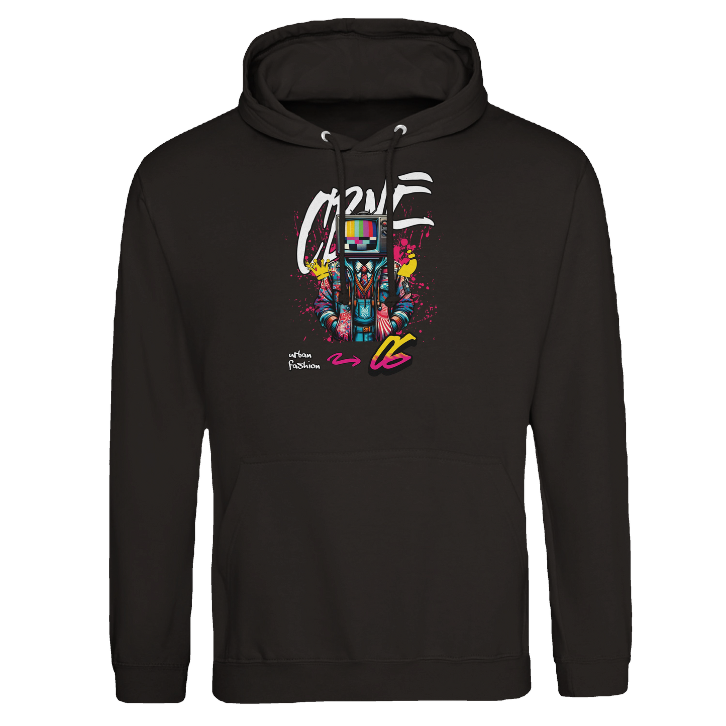 Cyber Glitch Premium Unisex Hoodie