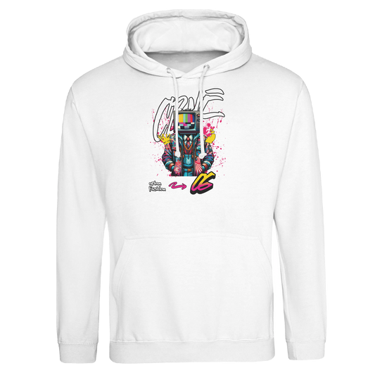 Cyber Glitch Premium Unisex Hoodie