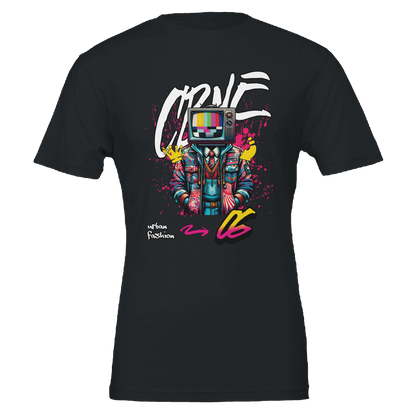 Cyber Glitch Premium Unisex T-Shirt