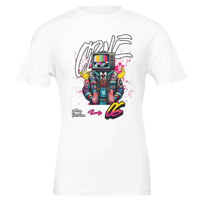 Cyber Glitch Premium Unisex T-Shirt